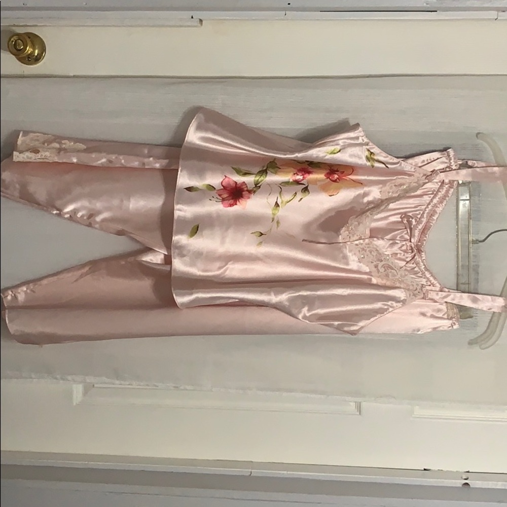 Silk pajama set